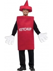 Ketchup Costume - Adult Food Costumes